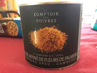 Sucre affine de fleurs de palmiers