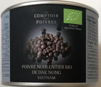 Poivre Noir Entier Bio De Dak Nong