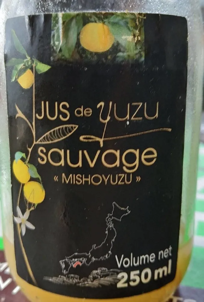 Jus de yuzu sauvage
