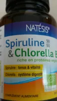 Spiruline Et Chlorella 50 / 50 - 250 Comprimés - Natésis
