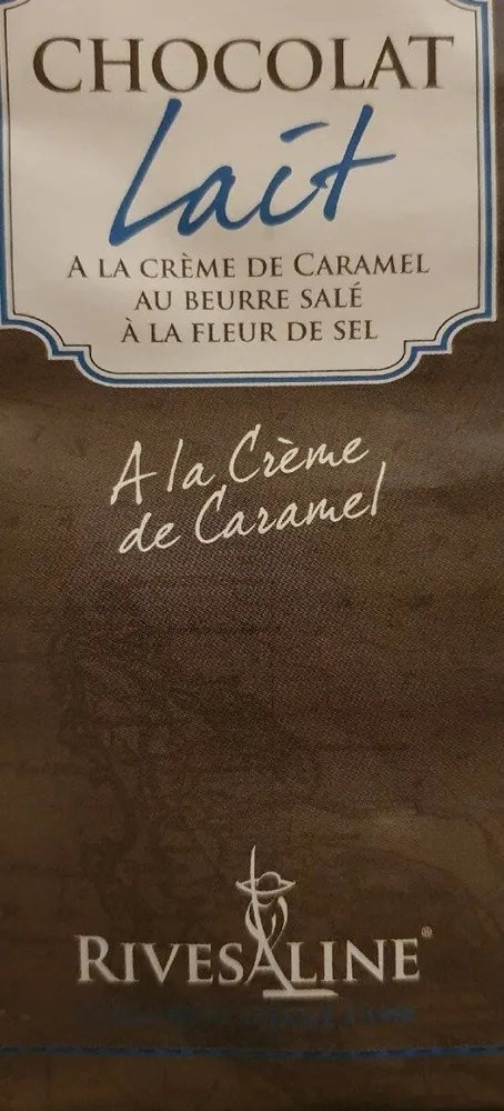 Chocolat lait à la crème de caramel