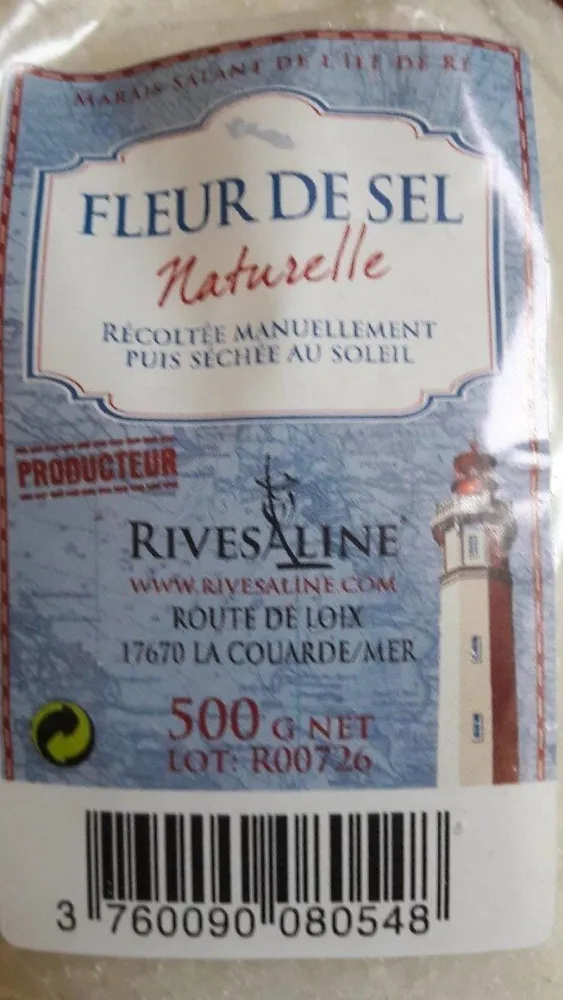 Fleur de sel naturelle