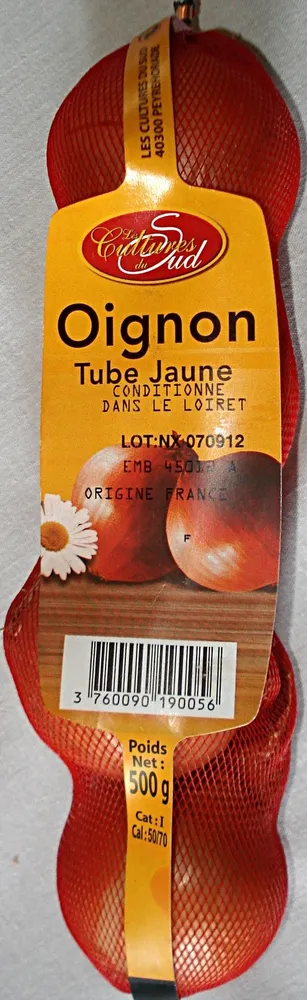 Oignon Tube jaune