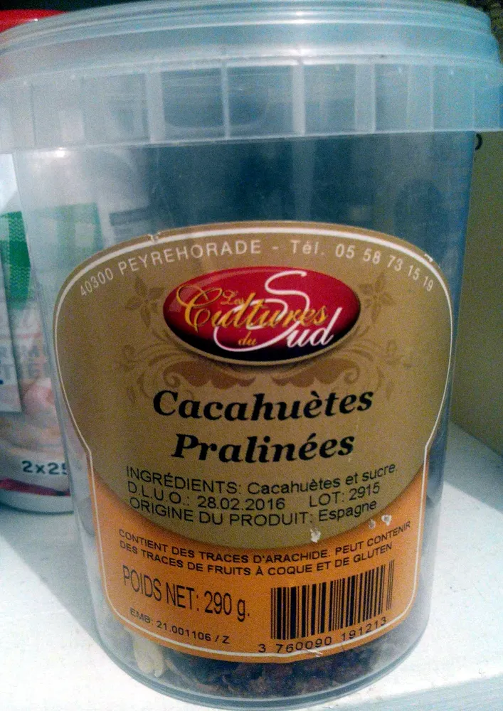 Cacahuètes Pralinées