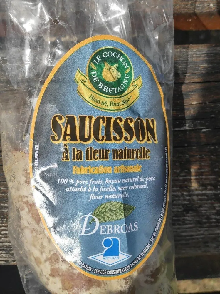 Saucisson à la fleur naturelle