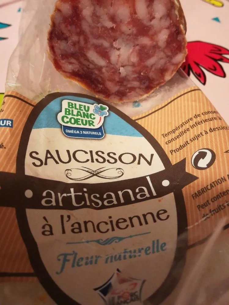 Saucisson artisanal à l ancienne