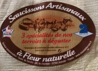 Saucissons artisanaux a Fleur naturelle