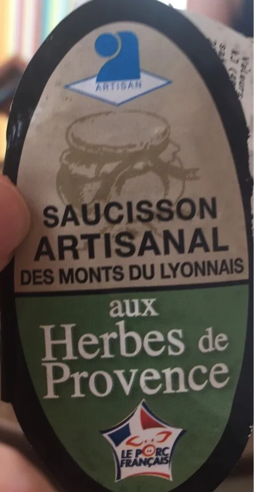 Saucisson artisanal desmonts du lyonnais