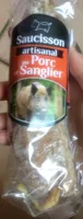Saucisson artisanal au porc et sanglier