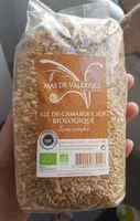 Riz de Camargue IGP biologique long complet