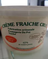 Crème fraiche crue