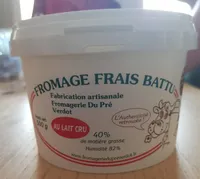 Fromage frais battu