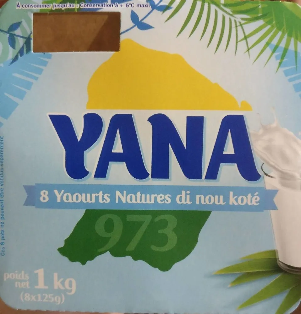 Yaourt nature di nou koté