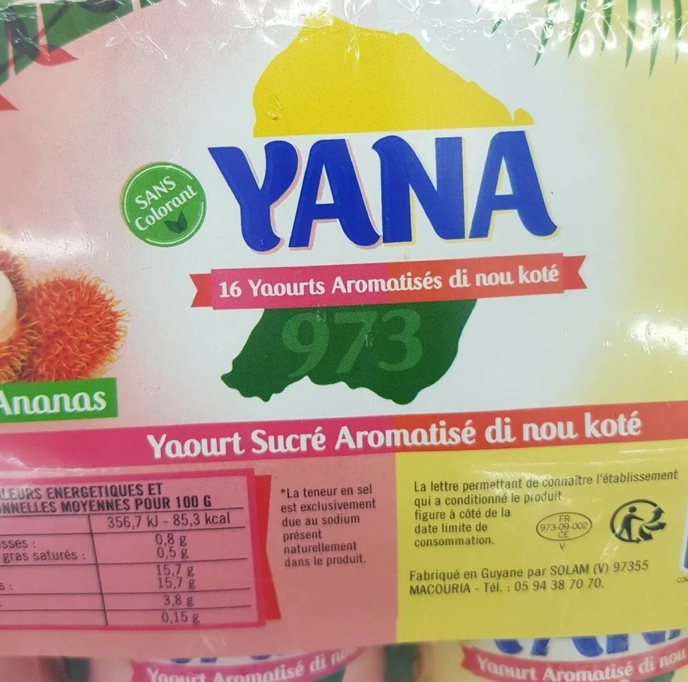 yaourt aromatisé