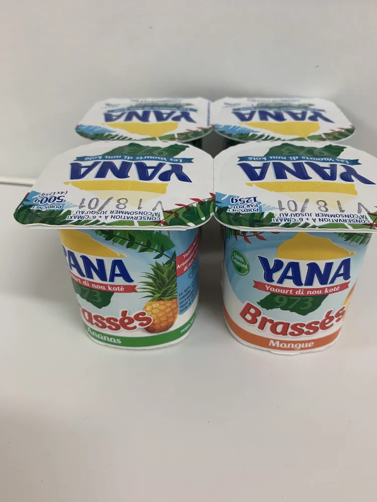 Yana brassés mangue/ananas