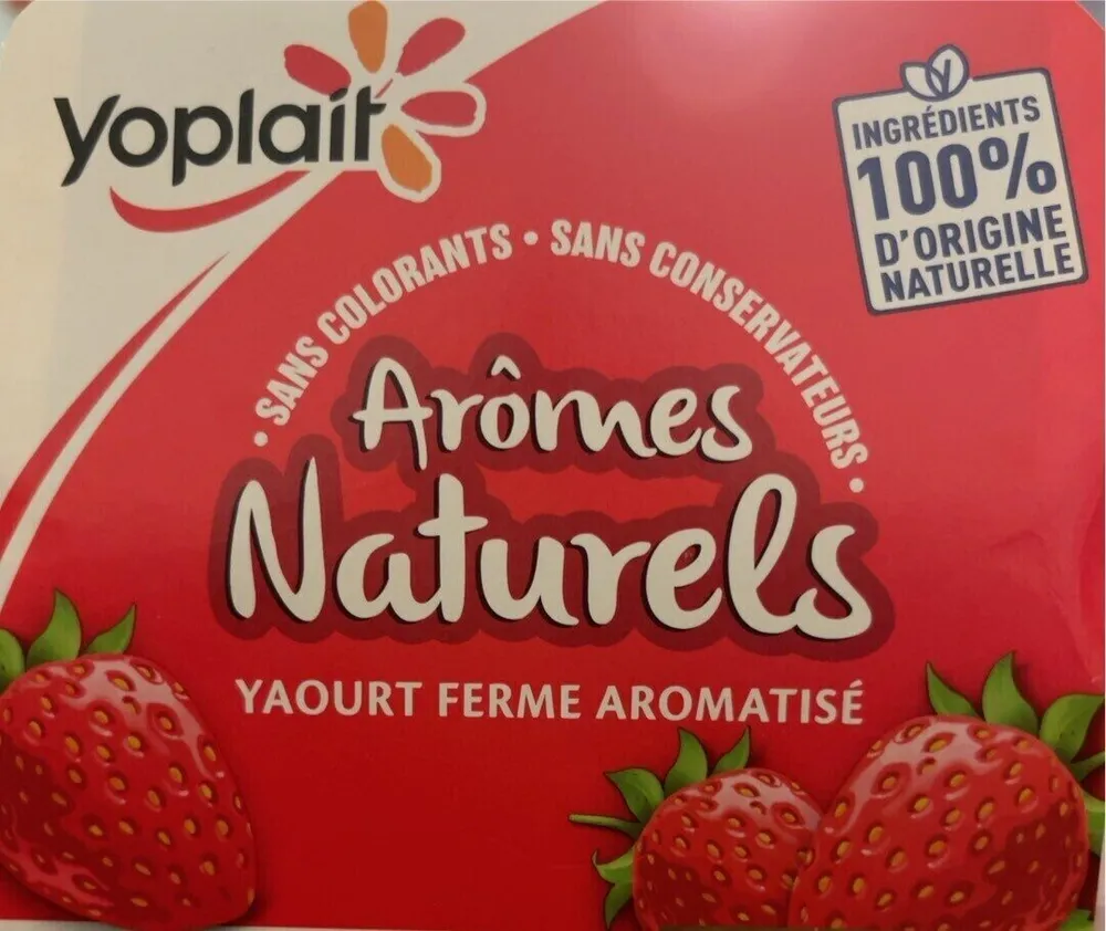 Yaourt ferme aromatisé Fraise