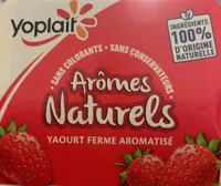 Yaourt ferme aromatisé Fraise