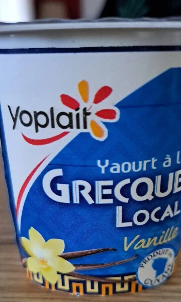 Yaourt à  la grecque aromatisé à la vanille
