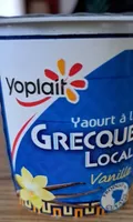 Yaourt à  la grecque aromatisé à la vanille
