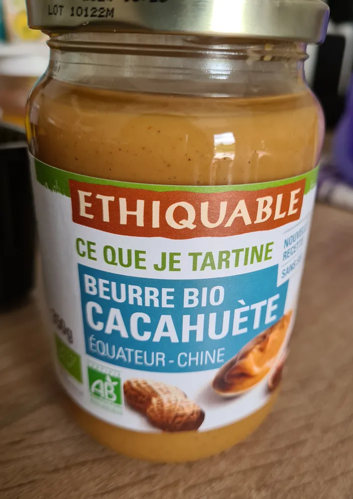 Beurre Bio Cacahuète