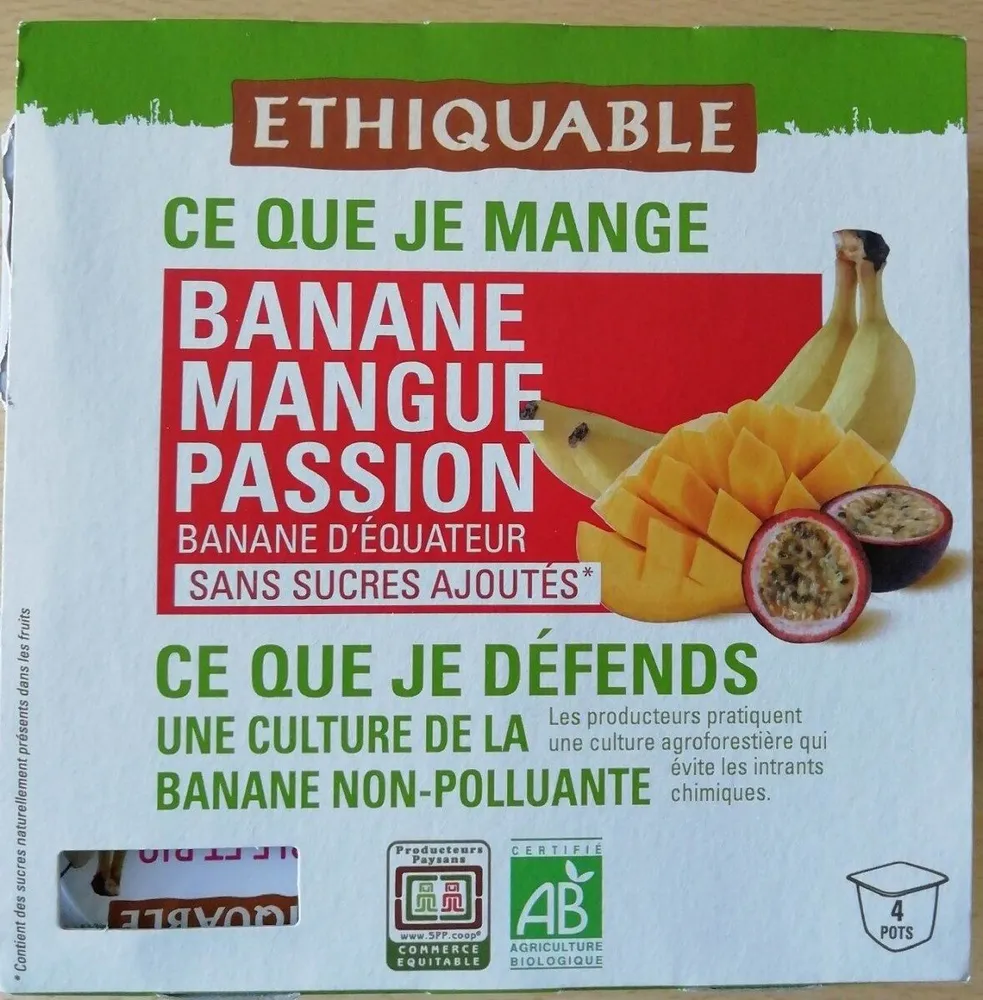 Banane Mangue Passion