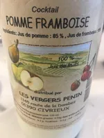 Cocktail pomme framboise