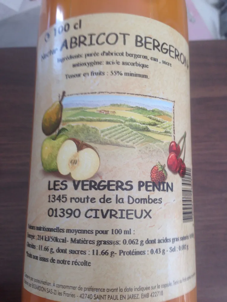 Nectar Abricot