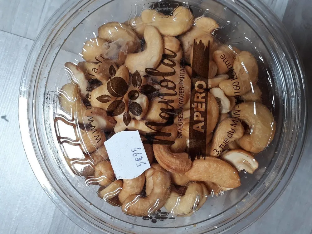 Noix de cajou grillée sans sel