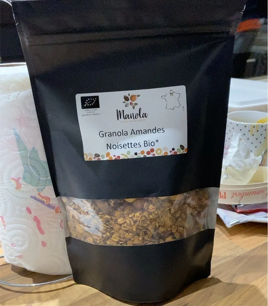 Granola amandes noisettes bio