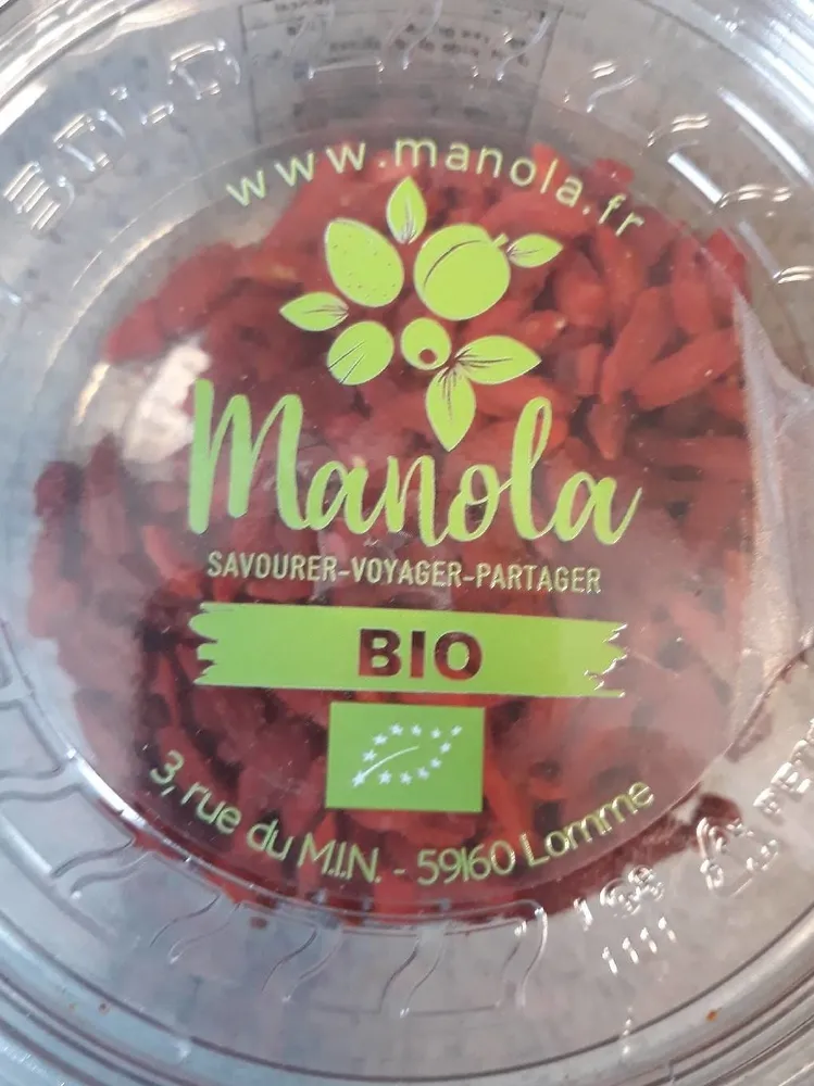 Baies de goji déshydraté