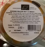 Bonbons coeurs bio et vegan