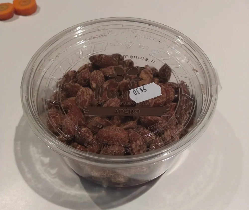 Amandes assaisonnées