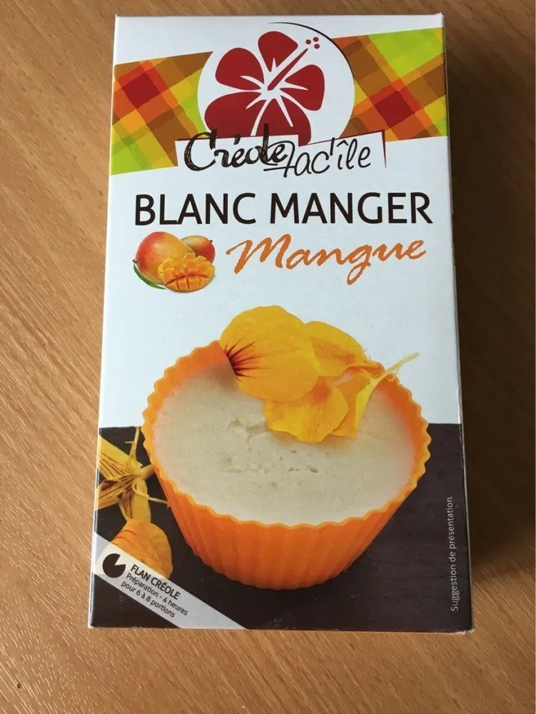Blanc manger Mangue