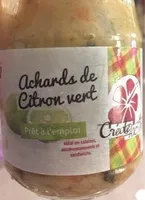 Achards de citron vert