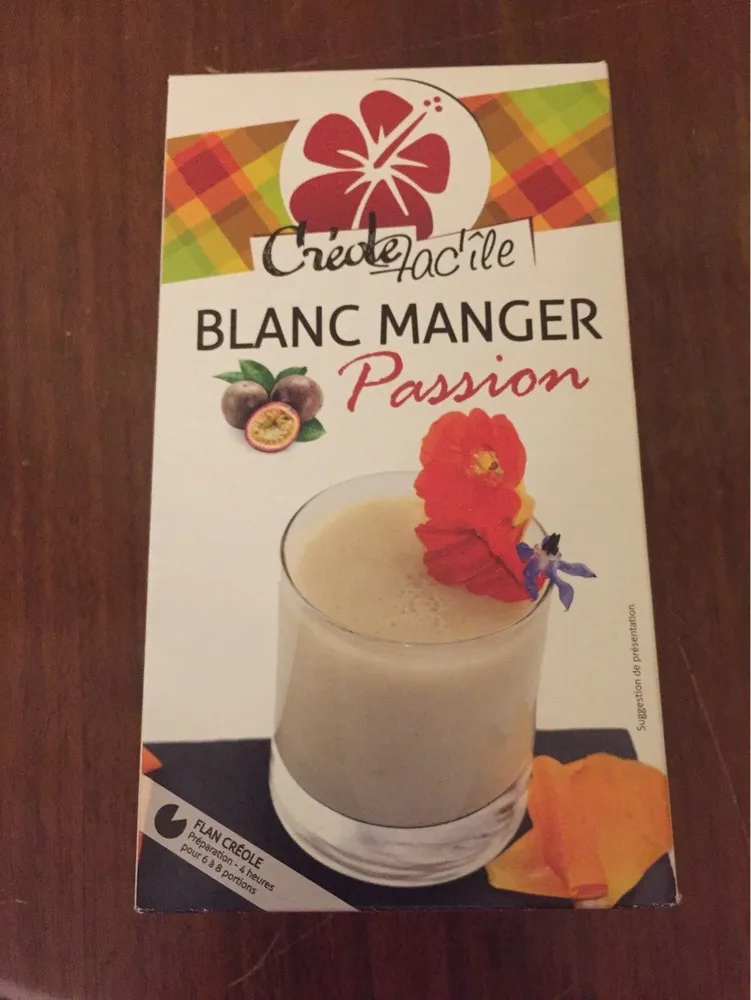 Blanc manger passion