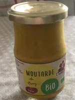 Moutarde bio au curry