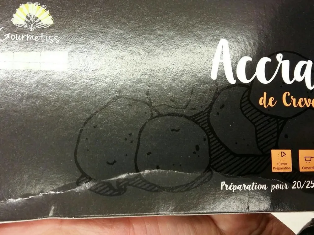 Accra de crevettes