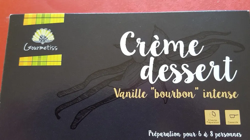 Flan vanille des Îles