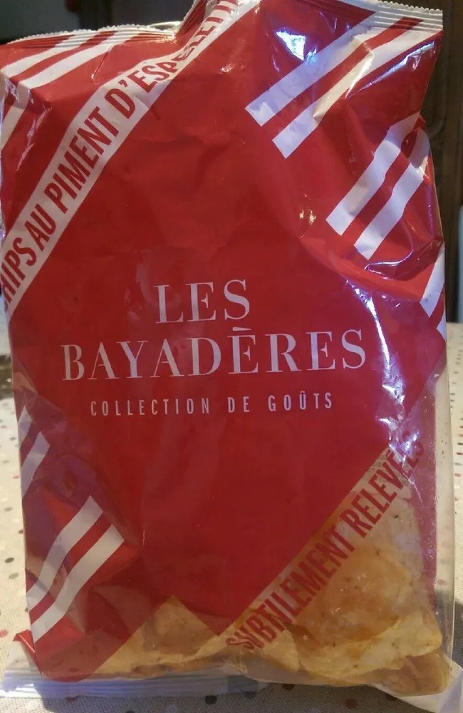 Chips au piment d'espelette
