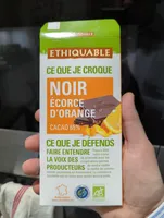 Chocolat noir orange confite