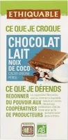Chocolat lait noix de coco