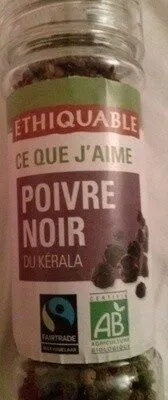 Poivre noir du Kerala