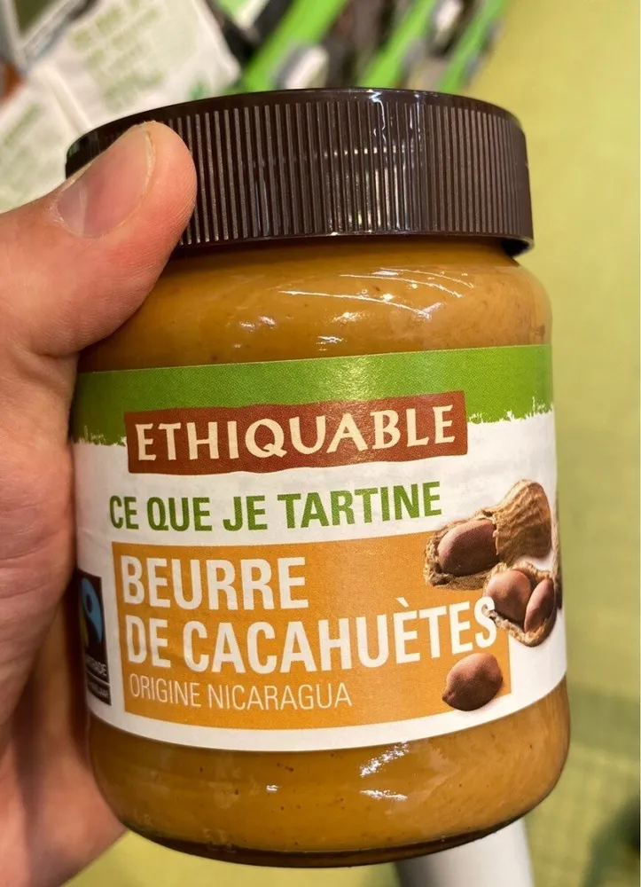 Beurre de cacahuetes