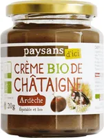 Crème bio de châtaignes