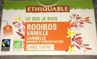 Ethiquable The Rooibos Vanille 40G
