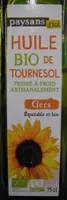 Huile vierge BIO de Tournesol