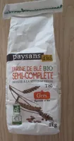 Farine de blé bio semi-complète T80