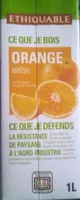 Jus d'orange du Brésil