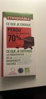 Pérou grand cru Amazonas 70% note de fruits rouges