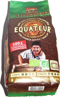 Café equateur arabica moulu de haute altitude